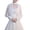 Champagne, variant on Women Elegant Side Split Long Sleeve Wedding Shawl Cape Halter Neck Chiffon Shrug Capelet Open Front Backless Floral Lace Bridal Jacket Bolero