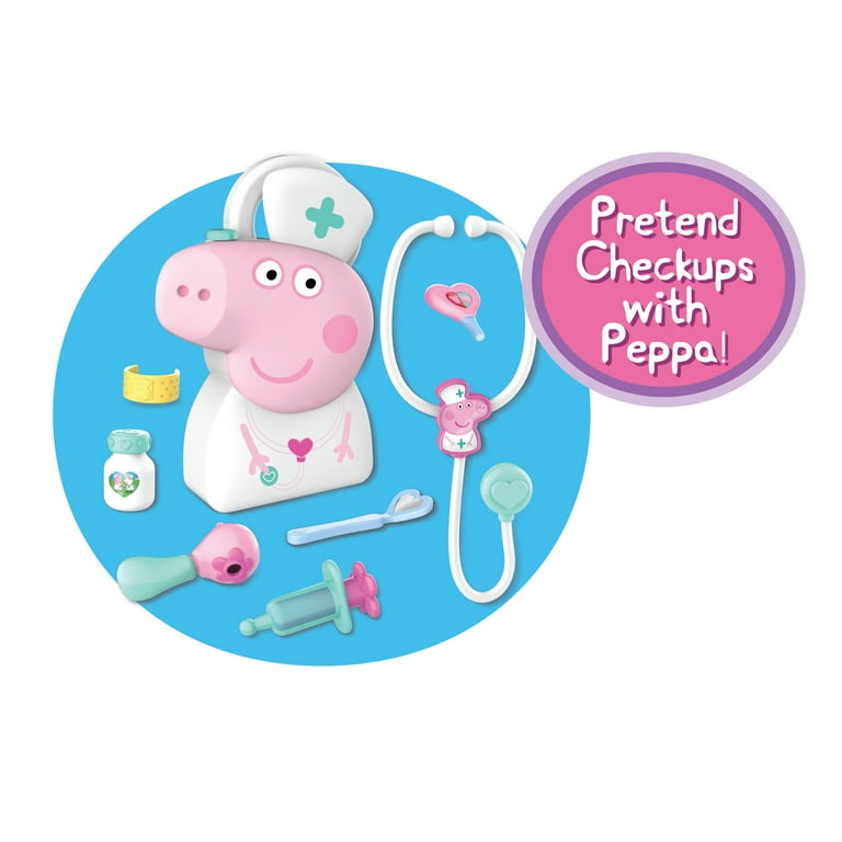 Peppa Pig Doctor Playset, Medical Pretend Play Set, Toddler Baby