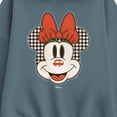 thumbnail image 2 of Disney - Patchwork Minnie Mouse - Women's Oversized Fleece Hoodie Sweatshirt, 2 of 4
