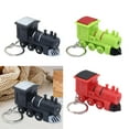 thumbnail image 2 of lixuesong Train Keychain with Sound LED Light Keyholders Decorative Keyrings Train Pendant Keychain Hanging Ornament for Backback, 2 of 2