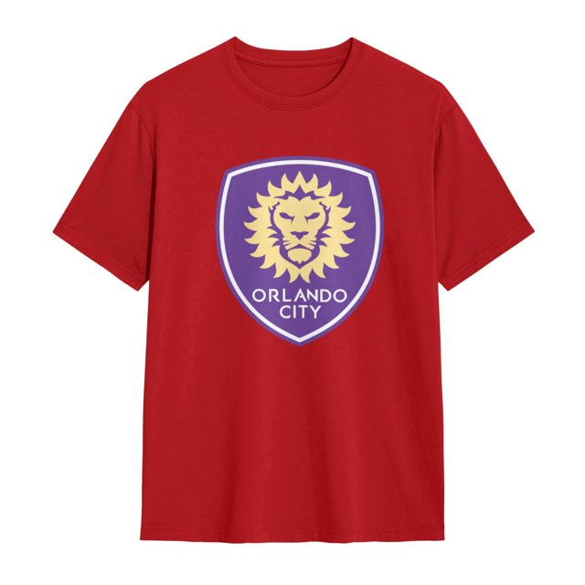 Orlando City Sc Tshirt Men'S Basic Short Sleeve Cotton Tee For Daily Wear
