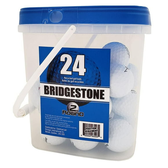Round Two Bridgestone Golf Balls Bucket #10081
