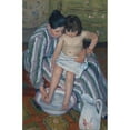 thumbnail image 3 of Mary Cassatt 17x24 Black Modern Framed Museum Art Print Titled - The Child's Bath, 3 of 5
