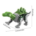 thumbnail image 1 of Set de juguetes de construcción de dinosaurios con taladro eléctrico para niños mayores de 3 años, 1 of 2