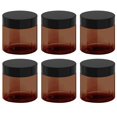 thumbnail image 1 of Tarros cosméticos BallHull de plástico ámbar, 350 ml, a prueba de fugas, 6 unidades, 1 of 7