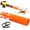 orange, variant on Leaf Blower Nozzle with Adjustable Straps for Yard Lawn