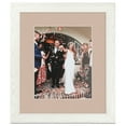 thumbnail image 2 of ArtToFrames 13x13 Matted Picture Frame with 9x9 Single Mat Photo Opening Framed in 1.25 Off White Wash on Ash and 2 Grey Beige Mat (FWM-4098-13x13), 2 of 8