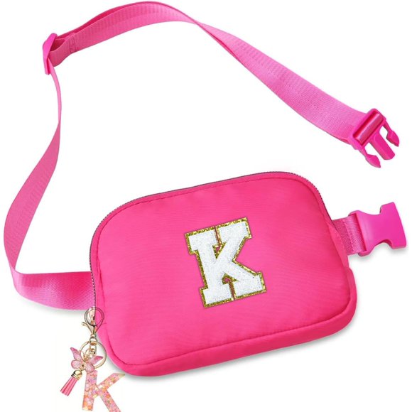 shiyou-Belt Crossbody Bag for Girls Women - girls fanny pack ages 8-12 Teen Birthday Gifts Small Waist Packs Trendy Kids Fanny Pack, Rose Red, K