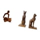 thumbnail image 5 of Figuras de pensadores abstractos, figuras humanas y estatuas de gatos. Colección de esculturas decorativas para oficina, bar, bodas y como sujetalibro, 5 of 8