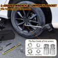 thumbnail image 4 of Tijera Jack Gurduenon para coche, 2,5 toneladas (2500 kg), con llave, 4 of 7