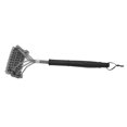 thumbnail image 1 of Cepillo para lavar parrillas de barbacoa BuyWeek mango largo acero inoxidable, 1 of 12