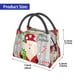 thumbnail image 2 of Fotbe Gnome And Buffalo Plaid Bolsa Térmica Portátil con Estampado, Bolsa de Entrega de Alimentos Aislada, Bolsa Reutilizable de Gran Capacidad para Comidas y Supermercado, 2 of 6