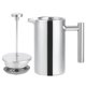 thumbnail image 1 of Con Prensa De Acero Inoxidable De Doble Cubierta Aislada De 350ml, Tetera Con Aislamiento Térmico Para Café Y Té, 1 of 7