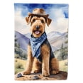 thumbnail image 2 of Belgian Malinois Cowboy Welcome Garden Flag, 2 of 2