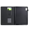 thumbnail image 4 of Case for Lenovo Tab M9 9.0" 2023, Carbon Fiber Texture PU Leather Multi-Angle Viewing Stand Shockproof Flip Case with Card Slots Magnetic Clasp, for Lenovo Tab M9 9.0" 2023, Black, 4 of 6