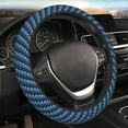 thumbnail image 5 of Sigee Pixel Grid for Steering wheel cover Elastic Steering Wheel Cover Universal Fit Steering Wheel Cover, 5 of 6