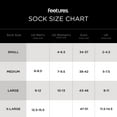 thumbnail image 6 of Feetures Merino 10 Ultra Light Cushion No Show Tab Ankle Socks - Wool Socks for Women & Men - Old White, L (1 Pair), 6 of 6