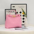 thumbnail image 2 of Italy Design Andiamo Woven Bag Large Capacity Handbag Party Dinner Wedding Tote Bag, 2 of 5