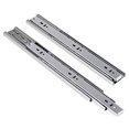 thumbnail image 2 of 14 Inch 100 LB Capacity Full Extension Soft/Self Close Ball Bearing Side Mount Drawer Slides, 100lbs Load Capacity Cabinet Drawer Rails-1 Pair, 2 of 4