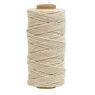 Tenn Well 656 Feet 3mm Jute Twine, Natural Thick Garden Twine String for  Plant Supporting, Bundling, Crafting, Wrapping, Macrame Projects