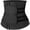 Black (2 Velcros), variant on SHAPERIN Women's Neoprene Underbust Corset Waist Training Trainer Cincher Sport Girdle Trimmer Belt