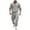 Gray, variant on Havenre Men Tracksuit Set 2 Piece Fall Spring Long Sleeve Quarter Zip Stand Collar Tactical Pullover Sweatshirts Drawstring Jogging Cargo Pants Gym Sweat Suits with Multi-Pockets Gray M