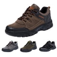 thumbnail image 4 of NOKIO Outdoor Hiking Shoes for Men La𝖼e Up T𝗋a𝗂𝗅𝗀 Running Shoes Wate𝗋proof Wear-Res𝗂st𝖺𝗇𝗍 Sneakers Lightweight Anti-S𝗅ip Sport Shoes Wide Width Athlet𝗂c Shoes for Backpacking Travel, 4 of 9