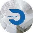 Downcool Queen Size 7 Piece White AllSeason Down Alternative Comforter