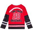 thumbnail image 5 of Disney Boys TShirts Lightweight Mickey Mouse Sports Hockey Jersey for Toddlers & Little Kids, 5 of 6