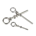 thumbnail image 3 of 5Pcs Eyebolt Threaded Eye Bolts With Nut Washers 316Stainless Steel Boat Grade, 3 of 6