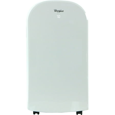 Whirlpool 13,000 BTU Portable Air Conditioner with 11,000 BTU Supplemental Heat and Remote Control in White