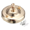 thumbnail image 1 of TISHITA Ceiling Rose Hook Plate Ceiling Lamp Bases Living Room Chandelier Part Lamp Base gold, 1 of 7