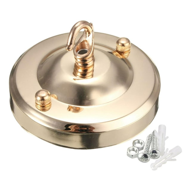 TISHITA Ceiling Rose Hook Plate Ceiling Lamp Bases Living Room Chandelier Part Lamp Base gold