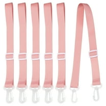 6Pcs Water Bottle Holder Lanyard, Adjustable Crossbody Water Bottle Sling Strap Carrying Bottles Holder Shoulder for Outdoor Hiking Camping, Pink