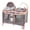 Pink, variant on Pamo Babe 4-in-1 Baby Playard with Bassinet & Changing Table for Newborn