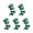 Green football, variant on 5 Pair Long Compressions Sock Cotton Texture for Football Player Offering and Wicking Technology