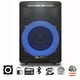 thumbnail image 1 of Bafle Dolphin 8' 2100 Watts Bluetooth Control remoto Micrófono con cable Adaptador de CA 7 colores Radio FM Auxiliar de 3,5 mm Batería recargable Reproductor Mp3 USB Drive, 1 of 2