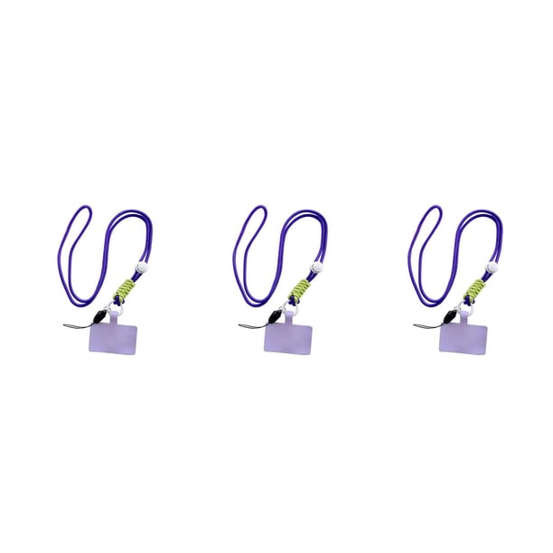 Methold Cordón universal para teléfono móvil con gancho, cordón colgante portátil ajustable para el cuello, correas antipérdida de Type1 NO1