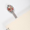 thumbnail image 2 of Rose Leopard Elegant Vintage Silver Lace-Edged Bookmark: Gift for Book Lovers and Readers - Book Accessories, Bookmark, Bookmarks, 2 of 5