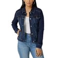 thumbnail image 1 of Veste en Denim Extensible pour Femmes, Veste en Jean, Veste en Denim Boutonnée, 1 of 5