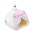 thumbnail image 1 of Tienda de campaña para casa de muñecas, mini tienda compacta y cómoda, cama de peluche para figuras, accesorios de muebles para casa de muñecas para rosa, 1 of 10