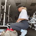 thumbnail image 5 of YOGA Pantalones de entrenamiento Naked Feeling para mujer - Pantalones ajustados de cintura alta, cómodos, transpirables y cálidos - Gris, 5 of 5