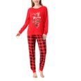thumbnail image 2 of Conjunto familiar navideño conjunto de ropa de dormir familiar navideña bloque de color suave para bebé para el hogar ANGGREK Otros, 2 of 6