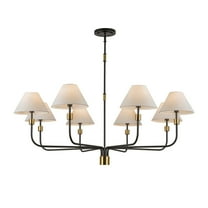 AC12038BB Artcraft Lighting Providence - 8 Light Chandelier-20.5 Inch Tall and 52 Inch Wide