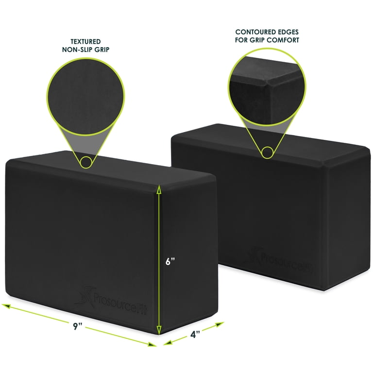 High-Density Foam Yoga Blocks - Set Of 2 photo 2