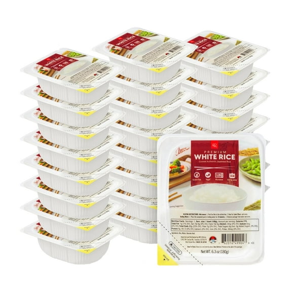 IRIS Instant White Rice Ultra Premium Japanese Sticky Rice, 24Pk