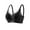 Black, variant on T Shirt Bras For Women Gathering Lifting V Neck Sports Smooth Brassiere Basic Sleeping Bras