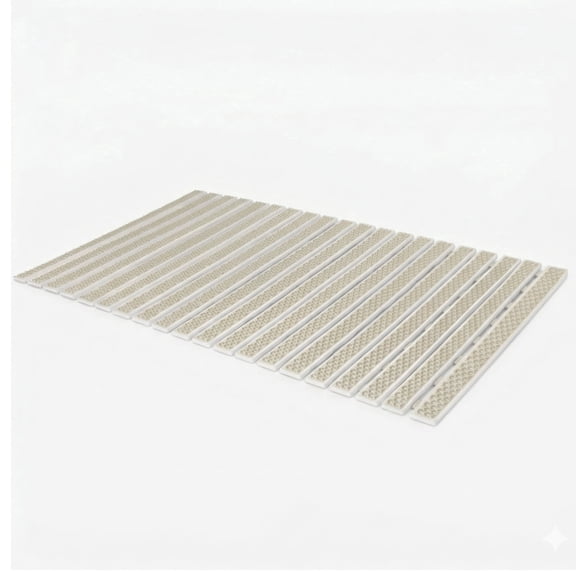 Brookston Non Slip Shower Mat, 27in x 16in, Foldable Bath Mat