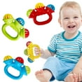 thumbnail image 3 of Agiferg Baby Bed Bell Rattle Toys Sensory Rattle Rattling Infant Toy Babies Sensory Toys Rattles and Teethers Hand Toys Toys Hand Bells Multifunctional Toddler Sensory Toys for Newborns, 3 of 7