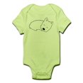 thumbnail image 1 of CafePress - Sleeping Westie - Baby Light Bodysuit, 1 of 1